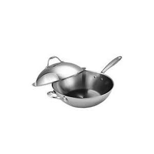 Cooks Standard Multi Ply Clad 13 inch Chefs Pan High Dome Lid  