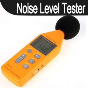 40 130dB Digital Sound Pressure Noise Level Meter Test  