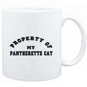  Mug White  PROPERTY OF MY Pantherette  Cats Sports 