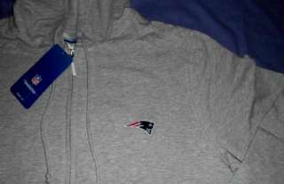   England Patriots Hoodie Ladies Large Full Zip Reebok NFL Womens Jacket
