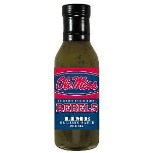  Mississippi Rebels NCAA Lime Grilling Sauce   12oz Sports 