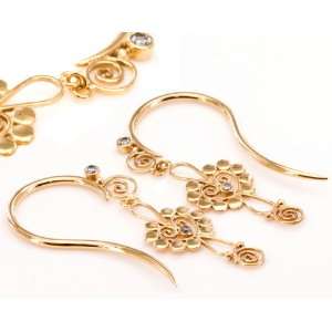  12g GOLD PLATED Indonesia Aasera Style Earrings   Price 