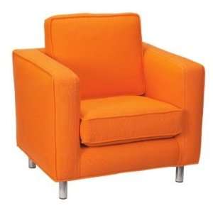 Jennifer Delonge Ava Chair in Cotton (Tangerine)