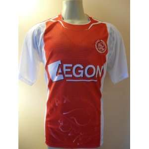  AJAX  HOLLAND  SOCCER JERSEY LARGE .NEW