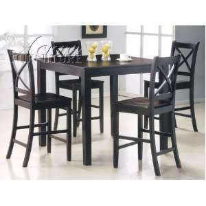    Martha 5 Pc Counter Height Table Set by Acme