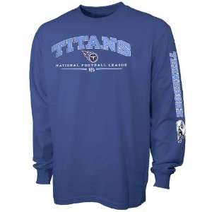  Tennessee Titans Blue Team Tradition Long Sleeve T shirt 