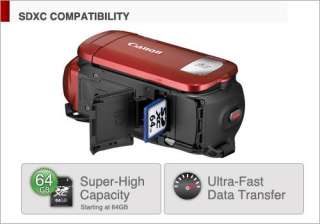  FS400 Flash Memory Camcorder with 41x Advanced Zoom and SDXC Card 