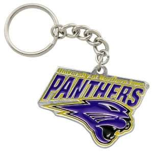  Northern Iowa Panthers Pewter Primary Logo Keychain 