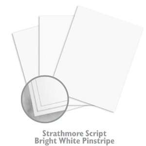  Strathmore Script Bright White Paper   1250/Carton Office 