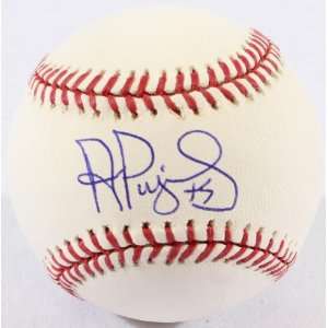 Albert Pujols Signed Baseball   Sweet Spot GAI   Autographed Baseballs