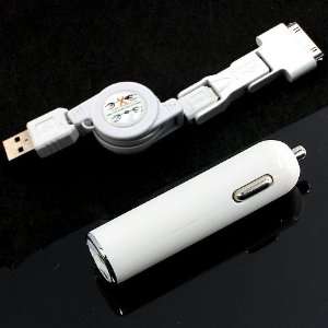   Sync Syncing Charging Cable Cord+Car Charger For Apple iPhone Samsung