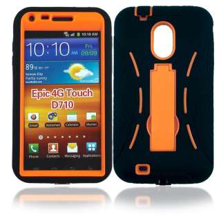 SPRINT SAMSUNG GALAXY S 2/II EPIC 4G TOUCH D710 2 LAYERS CASE w 