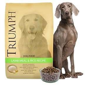    Triumph Natural Dry Dog Food Lamb Meal & Rice 40 LBS