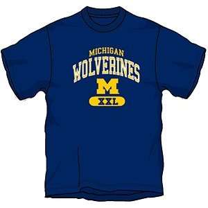 Michigan Wolverines Big and Tall Classic Arch Logo T Shirt sz 4X 