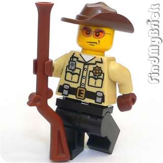 M695 Lego Custom National Park Ranger Minifigure NEW  