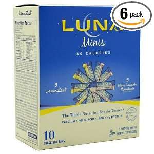 Luna Minis, Og3, Variety, 10 ct (pack of 6 )  Grocery 