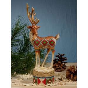    2011 Jim Shore, HOLIDAY CHEER   Reindeer Figure