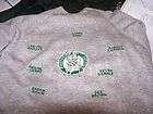 NBA Boston Celtics Grey Sweatshirt Cross Stitch Logo