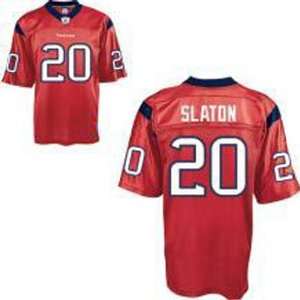   Steve Slaton Red Jerseys Authentic Football Jersey Size 48 56 Sports