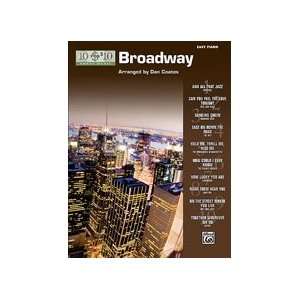  10 for 10 Sheet Music Broadway   Easy Piano Musical Instruments