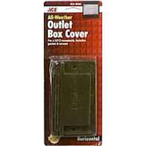  Ace Weatherproof Horizontal Gfci Outlet Cover (36266 