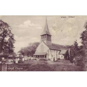 Pack of 8 Stickers English Church Surrey Leigh Church SY20 
