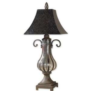  Uttermost 26622 Galeana   Table Lamp, Curled Iron Arms and 