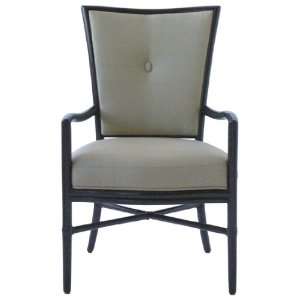  Barbara Barry Button Back Arm Chair