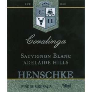  2007 Henschke Coralinga Adelaide Hills Sauvignon Blanc 