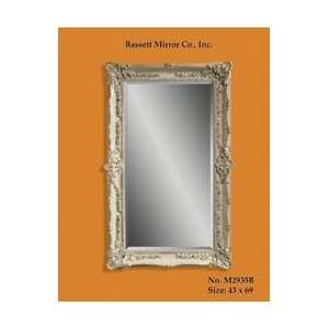  Rectangular Mirror by Bassett Mirror Company   Antique 