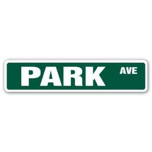  PARK AVE Street Sign New York NY Central Park gift NYC 