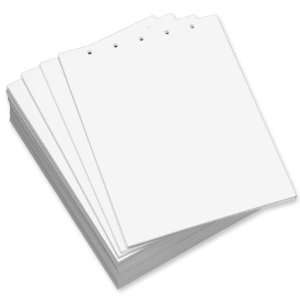  Custom Cut Sheets, 5 Hole Top, 8 1/2 quot;x11 quot;, 5 RM 