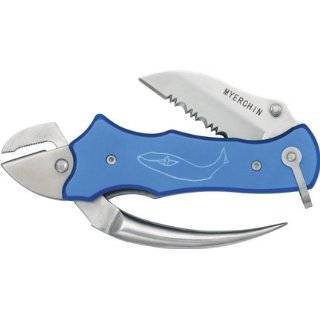 Myerchin Knives P300BL Sailers Tool with Blue Handles