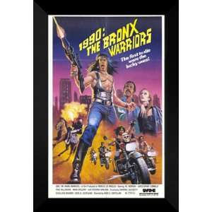  1990 The Bronx Warriors 27x40 FRAMED Movie Poster   A 