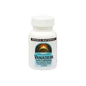  Vanadium 1 mg with Chromium GTF 200 mcg 1 mg/200mcg 90 