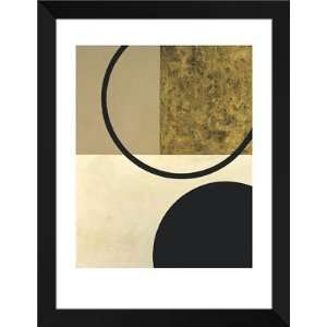  Cappelli FRAMED 28x36 Composition With Black Circle 3 