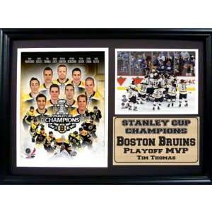  2011 Boston Bruins Stanley Cup Champions Frame Case Pack 6 