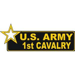  United States Army 1st Cavalry Bumper Sticker Decal 9 