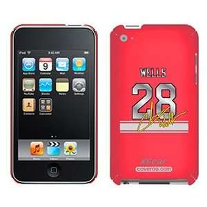  Chris Wells Signed Jersey on iPod Touch 4G XGear Shell 
