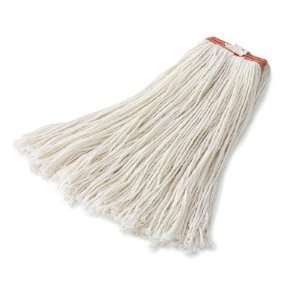  Premium Rayon Mop Heads with Cut End in White Office 