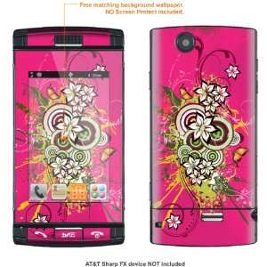   Decal Skin Sticker for AT&T ATT Sharp FX case cover FX 83 Electronics