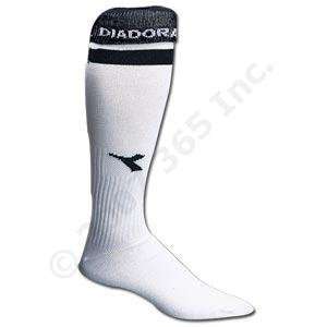  Diadora Bellagio Socks (White/Black)