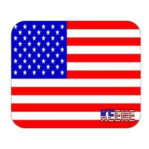  US Flag   Keene, New Hampshire (NH) Mouse Pad Everything 