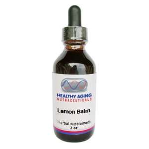  Healthy Aging Nutraceuticals Lemon Balm 2 Ounce Bottle 