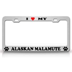  I LOVE MY ALASKAN MALAMUTE Dog Pet Animal High Quality 