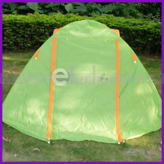   Folding Tent 1 2 Person Double Layer Waterproof Tent 210T PU3000