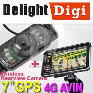   Multi functional GPS Navigator + GPS Wireless Rearview Camera EG07Z