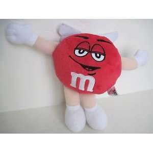  Red M&M Plush With Wings (7) Toys & Games