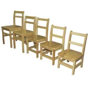 PACK (18) Hardwood Ladderback Chairs   Assembled by Early Childhood 