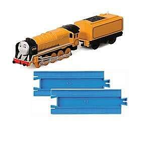   Freight Car Battery Operated w/2 Straight Half Tracks Toys & Games